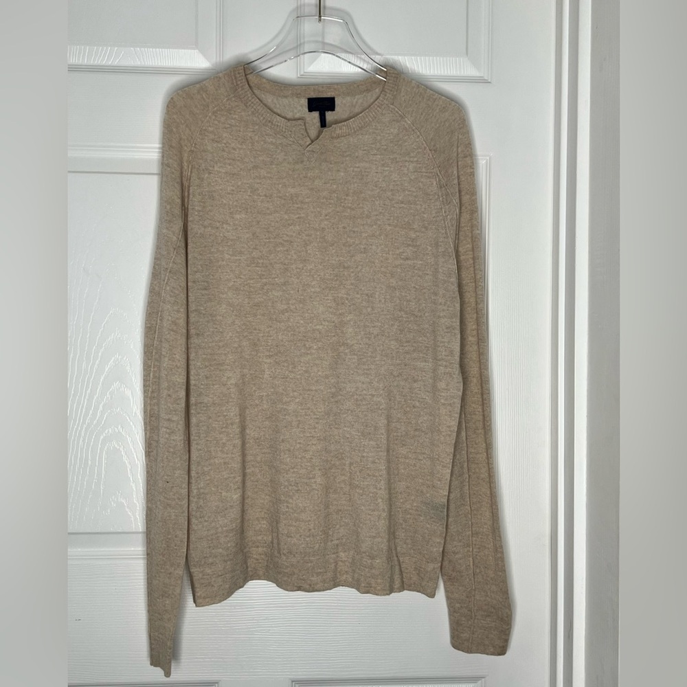 Good Man Brand Extra Fine Merino Wool Sweater Top Sz L